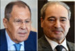 Mikdad receives congratulatory message from Lavrov on the 80th anniversary of diplomatic ties