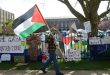 Columbia University students demonstrate against Israeli aggression on Gaza