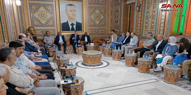Hasaka Governor discusses with UN Resident Coordinator provinces needs