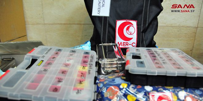 Insumos médicos y medicamentos donados por Indonesia