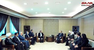 Canciller sirio recibe una delegación del Consejo de Shura iraní
