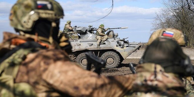Fuerzas rusas controlan partes de la zona industrial en Kobiansk