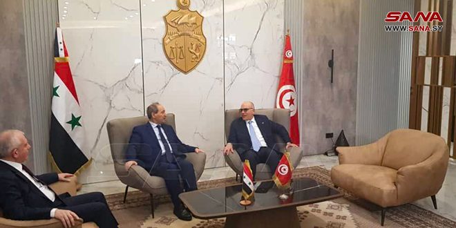 Canciller sirio inicia vista oficial a Túnez