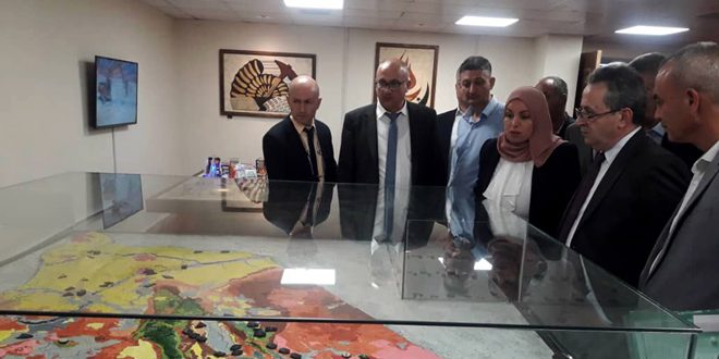 Ministro de Petróleo inaugura el Museo Geológico de Siria