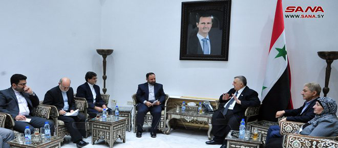 Siria e Irán ratifican sólidas relaciones