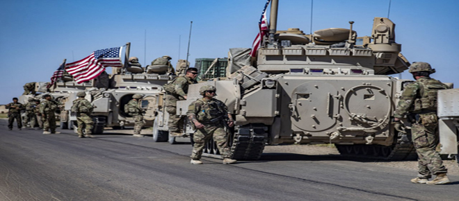 EEUU fortifica sus bases ilegales en Siria con armas avanzadas, municiones y material logístico