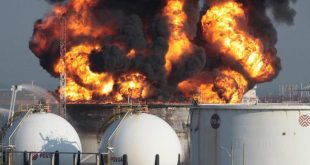 Incendio en una refinería de petróleo iraní deja 4 heridos