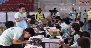 Lanzan primera fase de Campeonato Nacional de Robótica en Siria