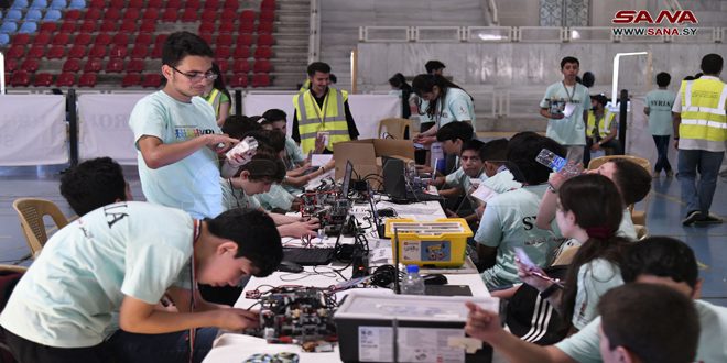 Lanzan primera fase de Campeonato Nacional de Robótica en Siria
