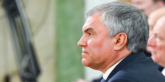 Zelensky causó daños irreparables a su país, afirma Volodin