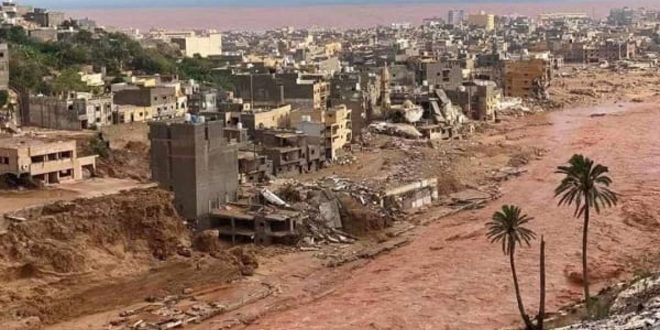 Recuperan los cuerpos de casi 4,000 desaparecidos por la tormenta Daniel en Libia, afirma OMS