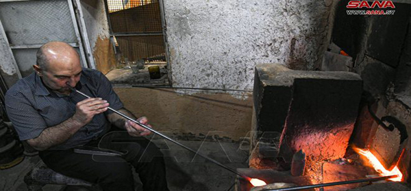 El soplado de vidrio tradicional sirio fue incluido en la lista del patrimonio cultural inmaterial