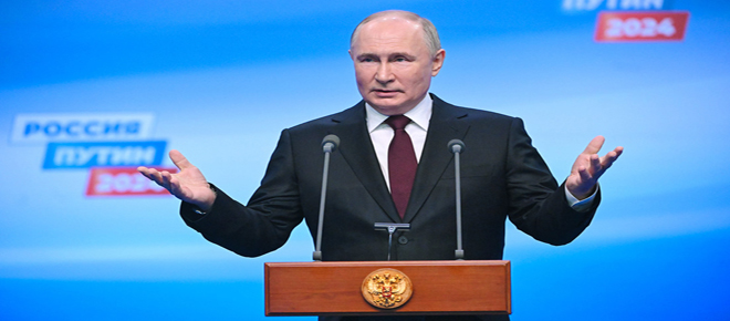 Putin gana las elecciones y agradece al pueblo de Rusia