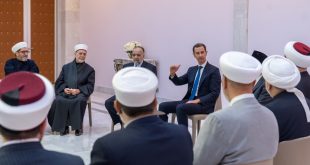 Al-Assad destaca rol de la institución religiosa en consolidar la cohesión de la sociedad siria