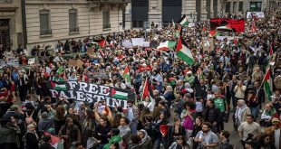 Protestas estudiantiles pro palestinas en ciudades suizas y holandesas, y la policía reprime