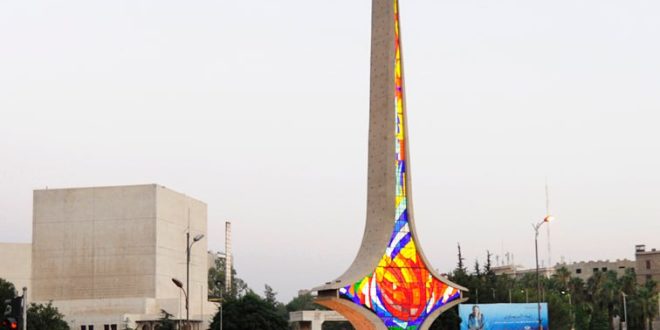 Monumento de la Espada de Damasco, símbolo del poder y la gloria de la civilización siria