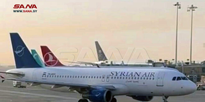 ورود نخستین پرواز شرکت هواپیمایی سوریه به عربستان