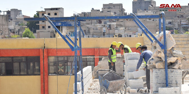 تکمیل بازسازی 316 مدرسه آسیب دیده از زلزله توسط ادراه آموزش وپرورش حلب