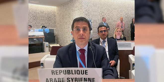 La Syrie participe à la 77e session de l’Assemblée mondiale de la santé (AMS)