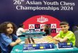 Médaille d’argent pour la Syrie aux échecs au Championnat d’Asie