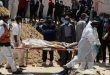 הוצאת גופותיהם של 310 חללים מקבר אחים בבית חולים נאסר ברצועת עזה