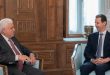 הנשיא אל-אסד דן עם אל-פיאד בחיזוק שיתוף הפעולה בתחומי הלחימה בטרור ובהשלטת סדר בגבול