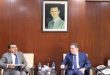 השר עבד אל לטיף דן עם הממונה על שגרירות צ’ילה בדמשק באופקי הגברת שיתוף הפעולה במחקרים סייסמיים