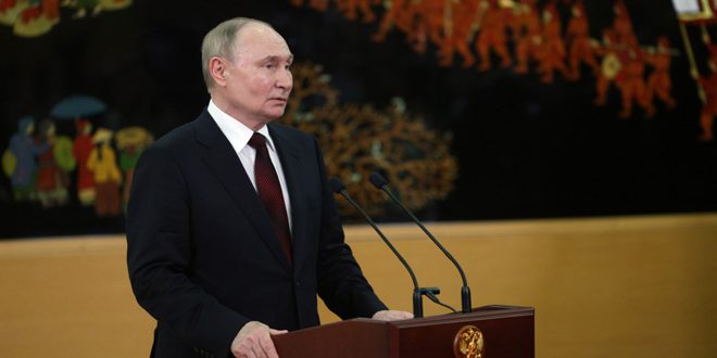 פוטין : רוסיה שוקלת להכניס שינויים לדוקטרינה הגרעינית שלה