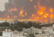 חללים ופצועים ונזקים גדולים בהתקפת מחסני הדלק באל-חודידה על ידי מטוסי קרב ישראליים