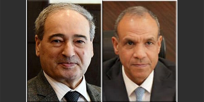 אל-מקדאד בירך לעמיתו המצרי על תפקידו החדש