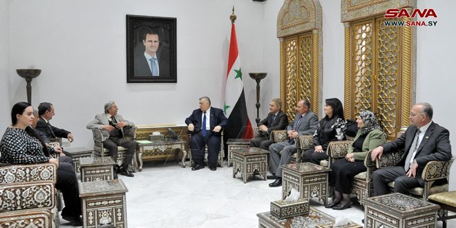 Саббаг о необходимости развития отношений между Сирией и Алжиром