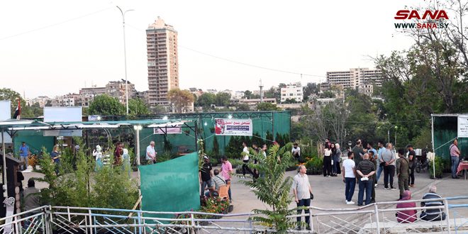 В Дамаске в парке «Тишрин» открылась Международная выставка цветов