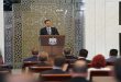 Cumhurbaşkanı Beşar el Esad üçüncü yasama döneminde seçilen Halk Meclisi üyeleri önünde konuşma yapıyor