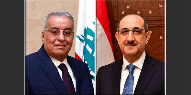 Syrian, Lebanese FMs discuss situation in northern Syria