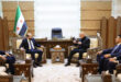 Al-Bashir, Syrian businessmen discuss ways to improve the economic situation